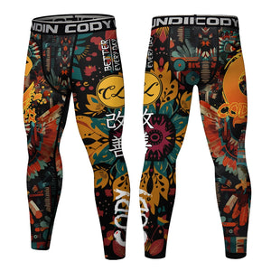 Men's Running Leggings Sportswear Quick Dry Gym Fitness Tights Men's Running Leggings Sportswear Quick Dry Gym Fitness Tights
