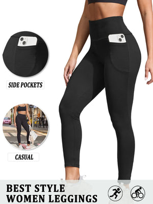Super Soft Sports Leggings With Pockets For Women High Waisted Workout Yoga Super Soft Sports Leggings With Pockets For Women High Waisted Workout Yoga
