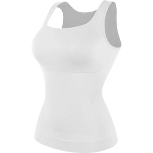 Shapewear for Women Seamless Camisole Compression Vest Tummy Control Shapewear for Women Seamless Camisole Compression Vest Tummy Control