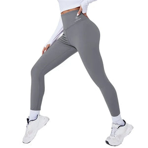 High Waist Yoga Warm Leggings Sports Tights Thermal Woman Running Pants High Waist Yoga Warm Leggings Sports Tights Thermal Woman Running Pants