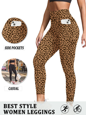 Super Soft Sports Leggings With Pockets For Women High Waisted Workout Yoga Super Soft Sports Leggings With Pockets For Women High Waisted Workout Yoga