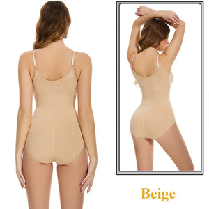 Naisstoo Shapewear bodysuit tummy control hooks crotch Naisstoo Shapewear bodysuit tummy control hooks crotch