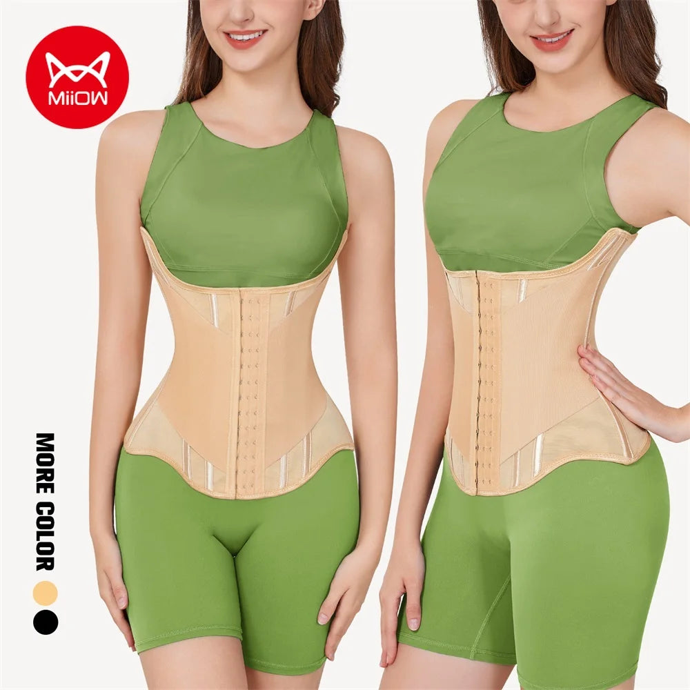 MiiOW U-shaped Buttoned Shapers Breast Lifted Waist Trainer