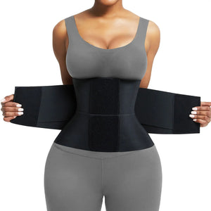 Heavy-Duty Slimming Waist Trainer Belt with Breast Support Heavy-Duty Slimming Waist Trainer Belt with Breast Support