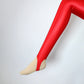 Satin GLOSSY OPAQUE Step-on-the-foot Shiny Wet look Tights
