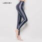 LEOHEX Spandex Glossy Opaque Pantyhose Shiny High Waist Tights