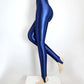 Satin GLOSSY OPAQUE Step-on-the-foot Shiny Wet look Tights