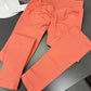 Mid-Waist Seamless Yoga Leggings with Nine-Point Butt Lift
