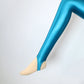 Satin GLOSSY OPAQUE Step-on-the-foot Shiny Wet look Tights