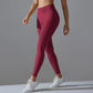 Seamless Knitted V Back Scrunch Butt Tummy Control High Waist