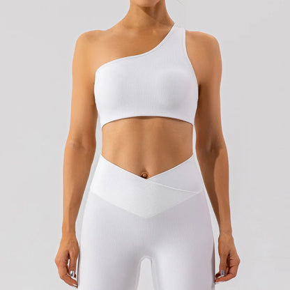 Activewear 2 Piece Set Cross Waist V Shape Leggings