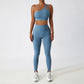 Women Breathable Super Elastic Irregular Shoulder High Waist Leggings