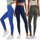 Breathable No Front Seam High Waist 2025 Leggings