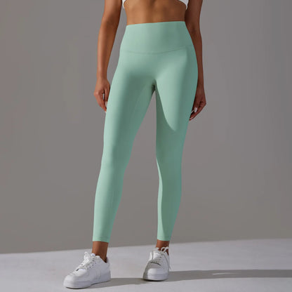 Breathable No Front Seam High Waist 2025 Leggings