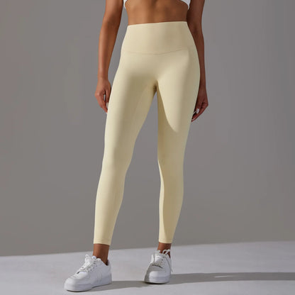 Breathable No Front Seam High Waist 2025 Leggings