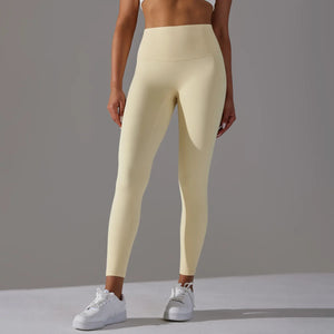 Breathable No Front Seam High Waist 2025 Leggings