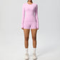 Running Tracksuit Long Sleeve Gym Fitness Clothes Workout Top High Waist