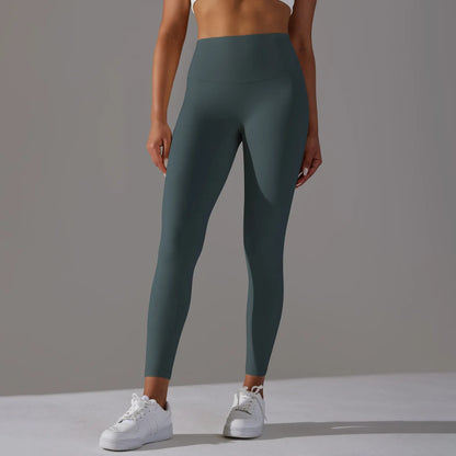 Breathable No Front Seam High Waist 2025 Leggings