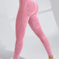 YIYI New Tik Tok Women Scrunch Butt Lifting Wash Acid Seamless Leggings