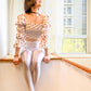 Satin GLOSSY OPAQUE Step-on-the-foot Shiny Wet look Tights