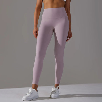 Breathable No Front Seam High Waist 2025 Leggings