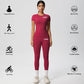 Custom Yoga Gym Legging Set for Women Breathable 2-Piece