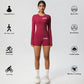 Running Tracksuit Long Sleeve Gym Fitness Clothes Workout Top High Waist