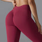 Seamless Knitted V Back Scrunch Butt Tummy Control High Waist
