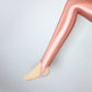 Satin GLOSSY OPAQUE Step-on-the-foot Shiny Wet look Tights
