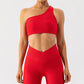 Activewear 2 Piece Set Cross Waist V Shape Leggings