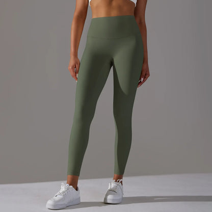Breathable No Front Seam High Waist 2025 Leggings