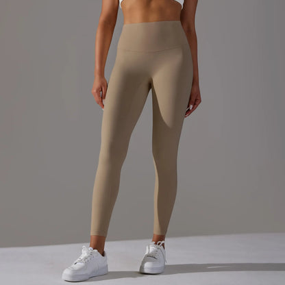 Breathable No Front Seam High Waist 2025 Leggings