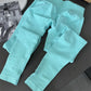 Mid-Waist Seamless Yoga Leggings with Nine-Point Butt Lift