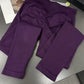Mid-Waist Seamless Yoga Leggings with Nine-Point Butt Lift