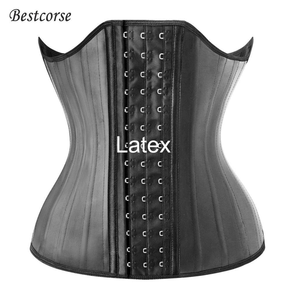 XXS XS 25 Steel Bone Latex Waist Trainer