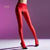 Sexy Unisex Reflect Light Open Crotch Yoga Stockings