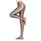 LEOHEX Spandex Glossy Opaque Pantyhose Shiny High Waist Tights