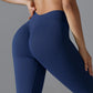 Seamless Knitted V Back Scrunch Butt Tummy Control High Waist