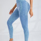 YIYI New Tik Tok Women Scrunch Butt Lifting Wash Acid Seamless Leggings