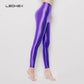 LEOHEX Spandex Glossy Opaque Pantyhose Shiny High Waist Tights