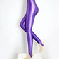 Satin GLOSSY OPAQUE Step-on-the-foot Shiny Wet look Tights