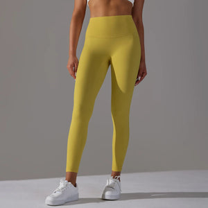 Breathable No Front Seam High Waist 2025 Leggings