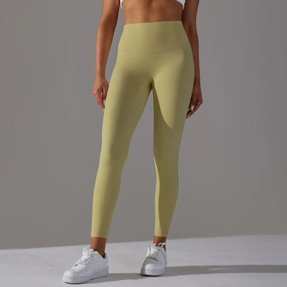 Breathable No Front Seam High Waist 2025 Leggings
