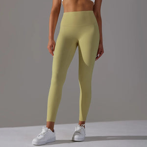 Breathable No Front Seam High Waist 2025 Leggings