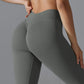 Seamless Knitted V Back Scrunch Butt Tummy Control High Waist