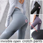 Open Crotch Tight Leggings