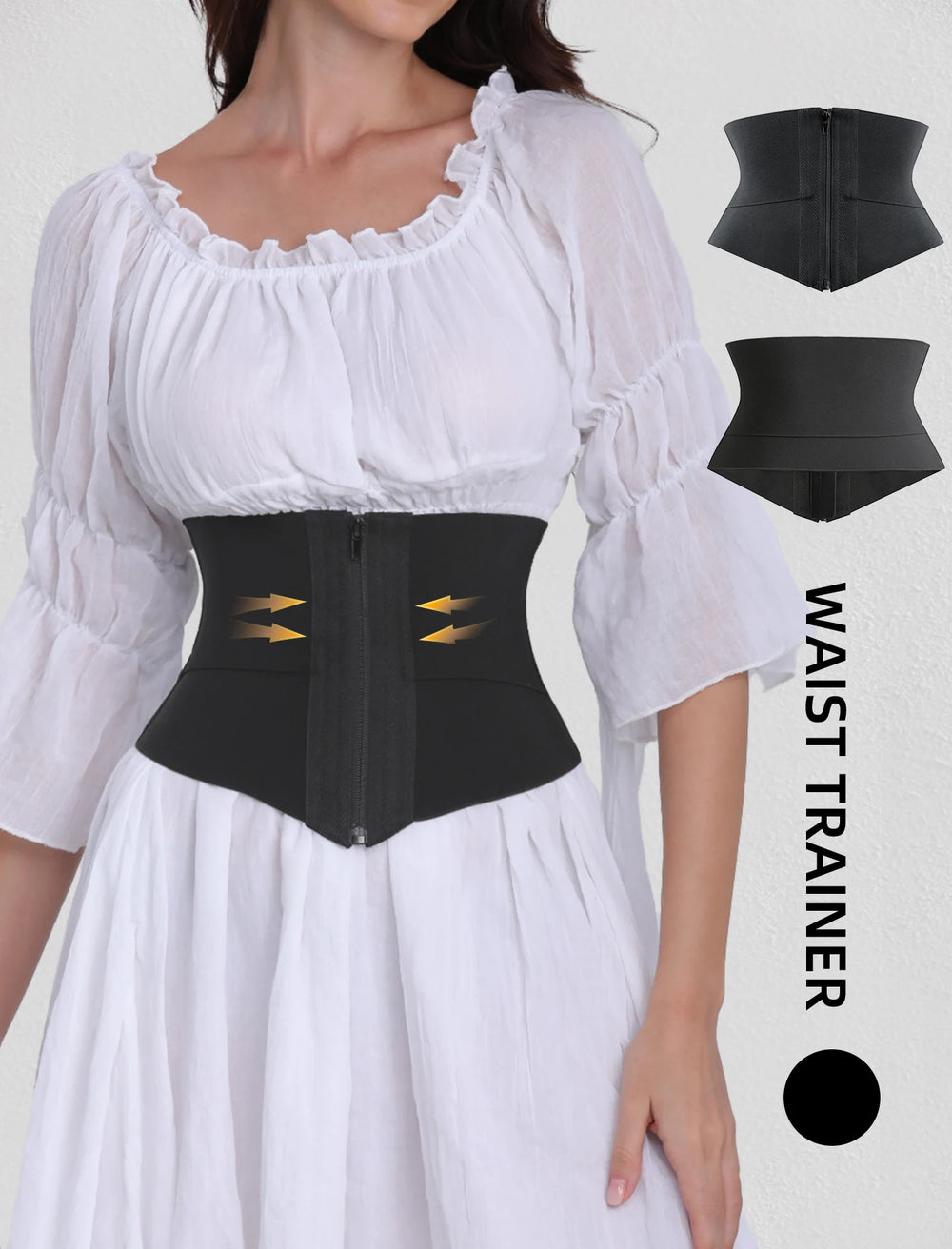 Steel Bones Waist Cinchers Tummy Wrap Hourglass Corset Waist Trainer