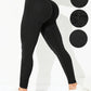Fashionable Solid Color Butt Lifting Sports Leggings