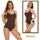 Naisstoo Shapewear bodysuit tummy control hooks crotch