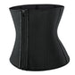 Zip And Hook Clips Smooth Latex Waist Trainer